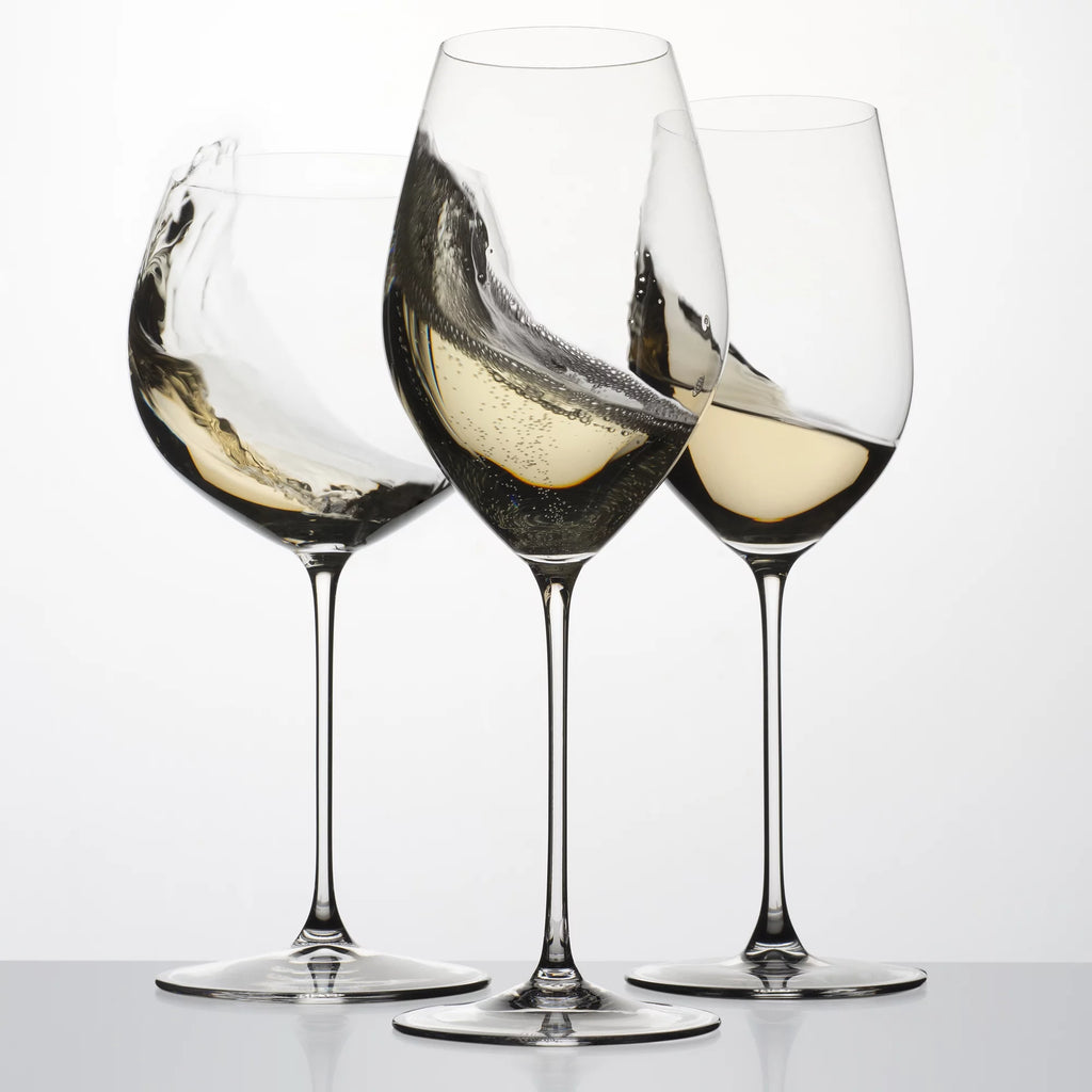 Set of 4 Large White Wine Glasses S453856