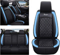 Car Seat Covers 5-Seat Black Blue N2784
