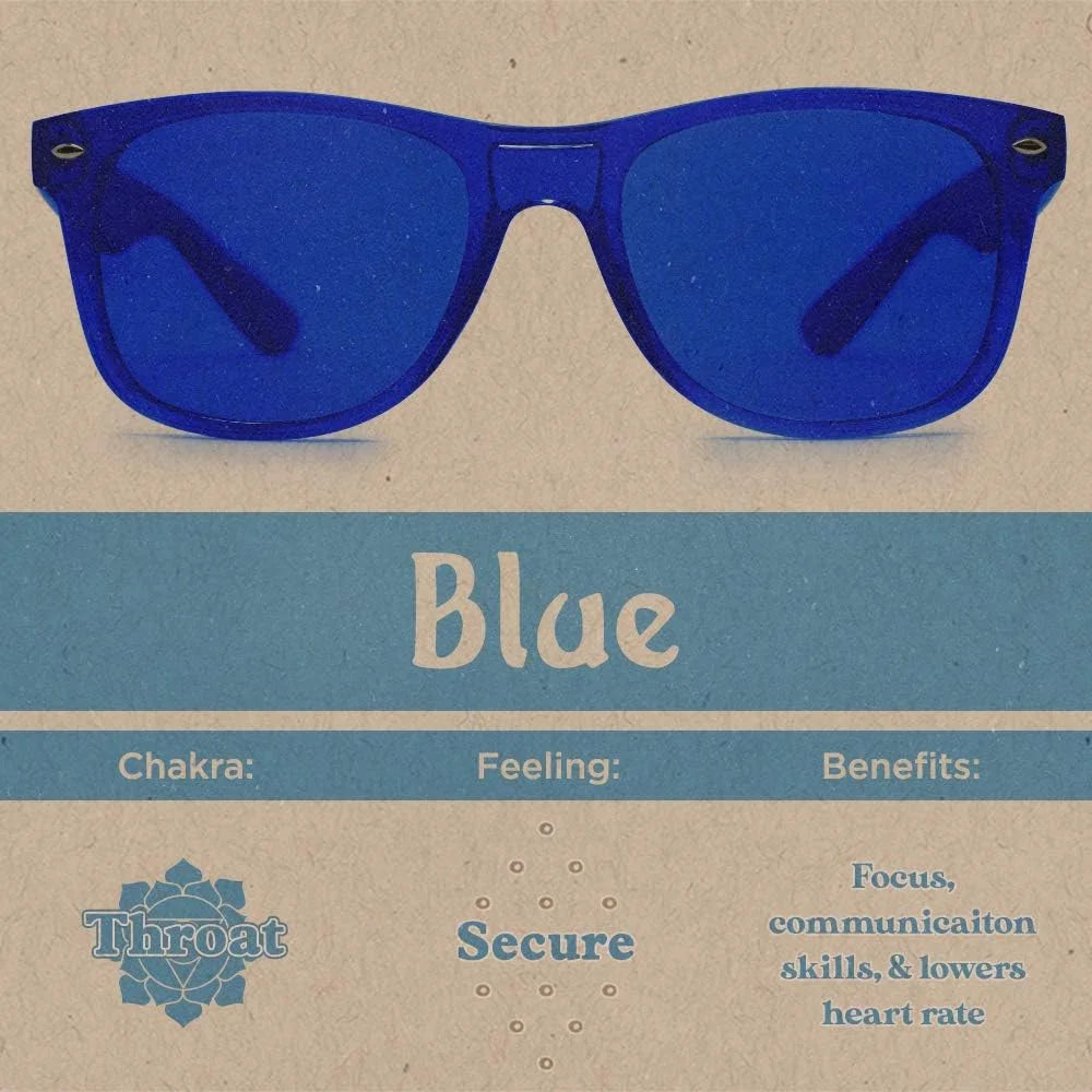 Blue Color Therapy Glasses G377485