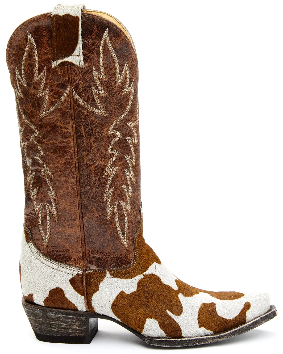Brown Snip Toe Western Boot S500