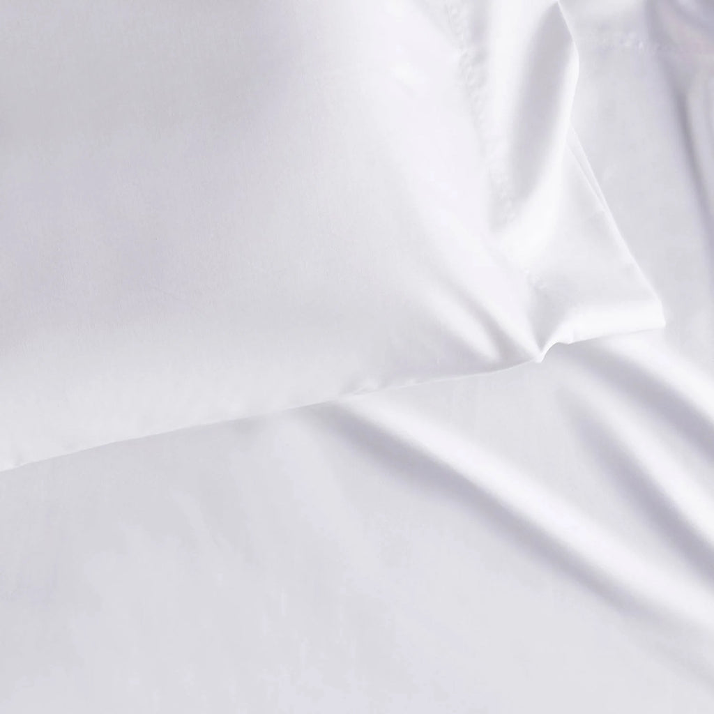 Supima Cotton Sateen Deep Pocket Flat Sheet California King U5764