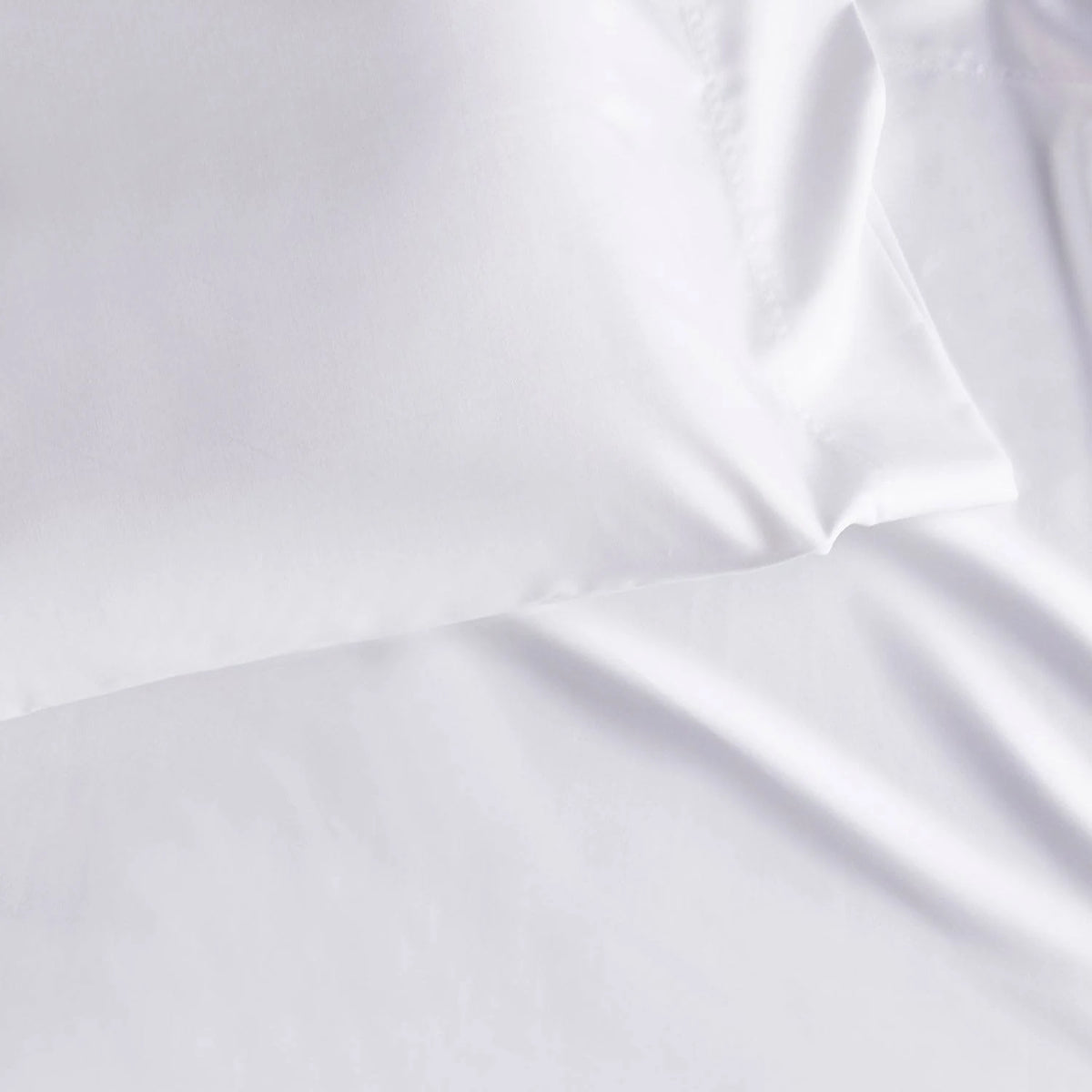 Supima Cotton Sateen Deep Pocket Flat Sheet California King U5764
