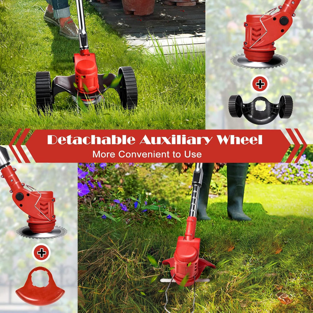 21V Cordless String Trimmer with 2 Batteries B555715