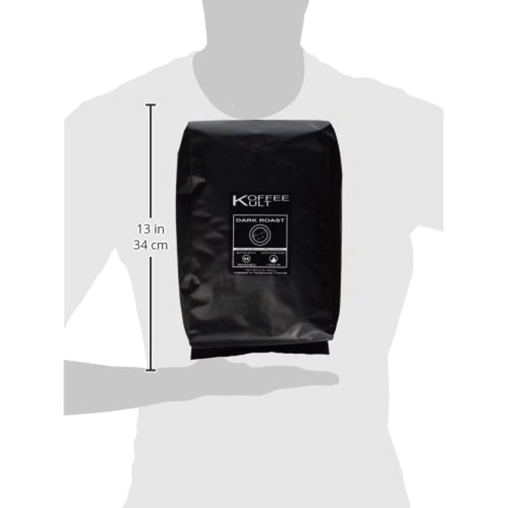 Dark Roast Whole Bean Arabica Coffee 5 Pound Bag W943338