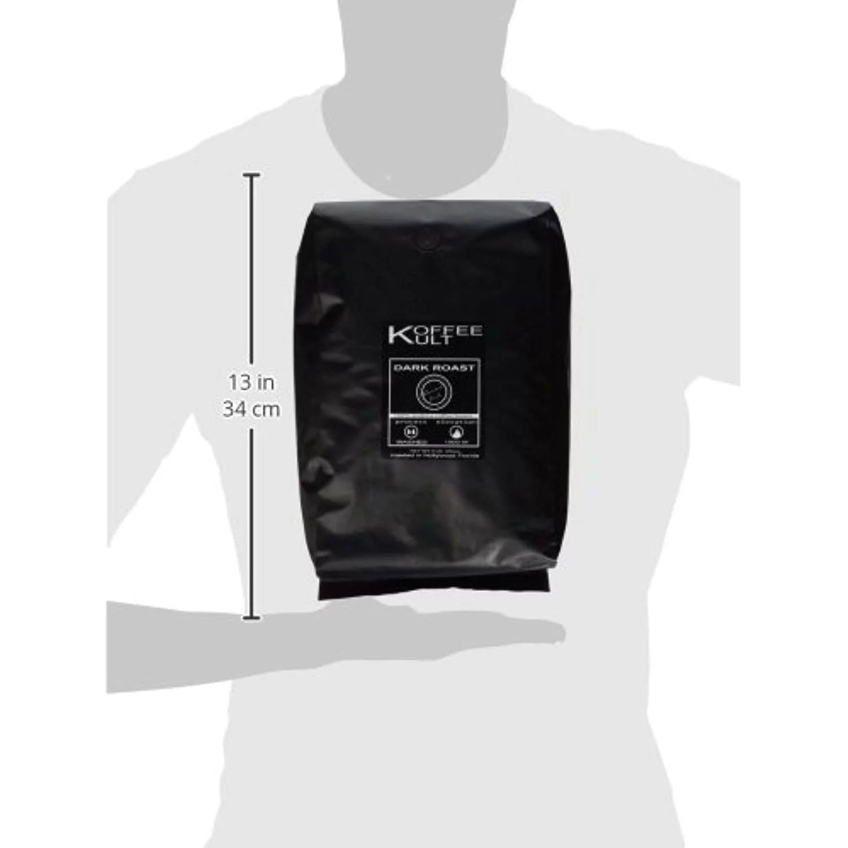 Dark Roast Whole Bean Arabica Coffee 5 Pound Bag W943338