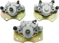 Front Left Right & Rear Brake Calipers with Pads for Can Am Outlander 330 400 500 650 850 S335825