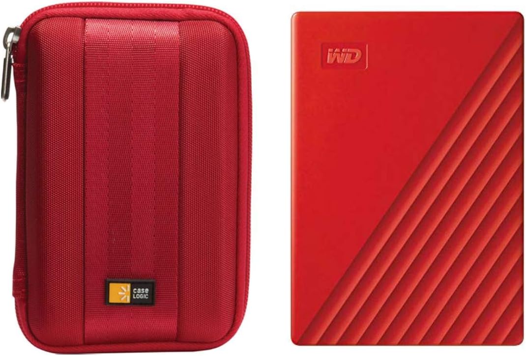 2TB Portable External Hard Drive with Hard Drive Case K169