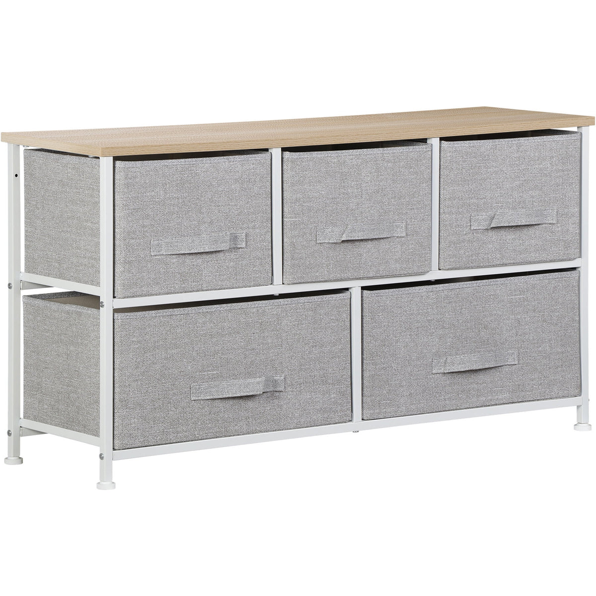 Steel Frame 5-Drawer Dresser G7219