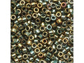 11/0 Metallic Green Bronze Seed Beads K47407