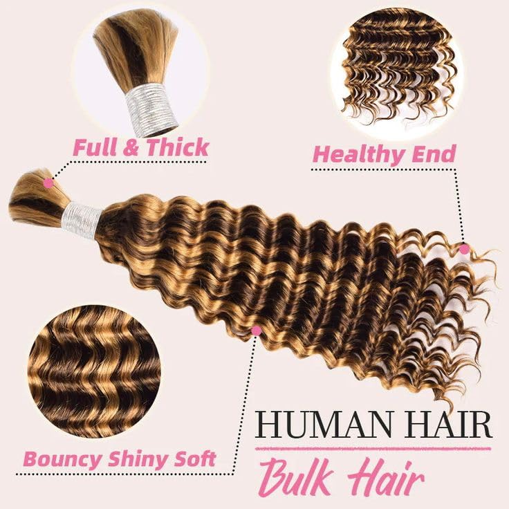 Deep Wave 100% Unprocessed Brazilian Virgin Human Hair 1 Bundle 100g Q556122