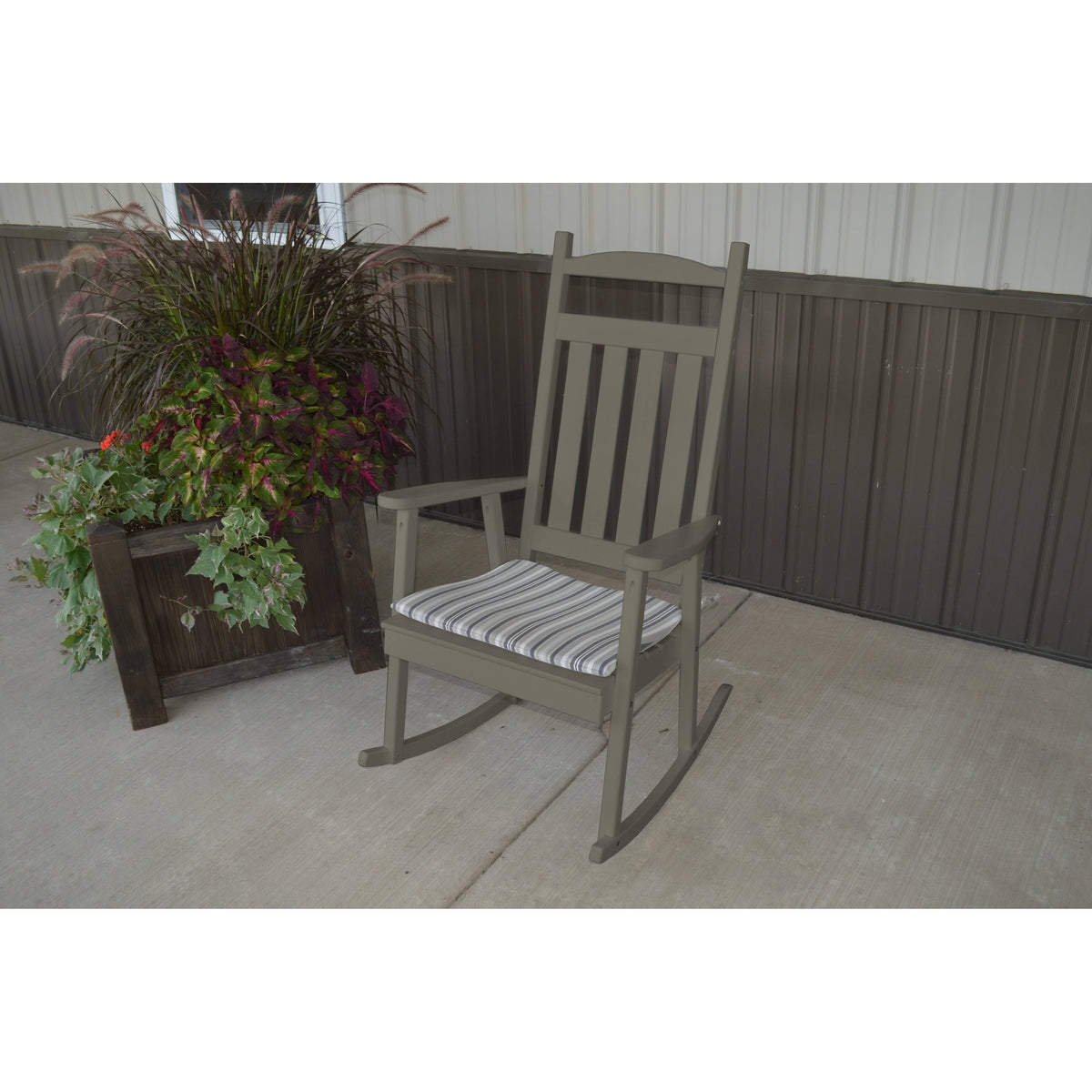 White Porch Rocker C528