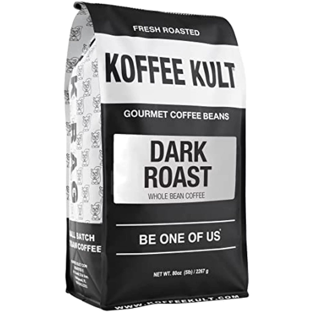 Dark Roast Whole Bean Arabica Coffee 5 Pound Bag W943338