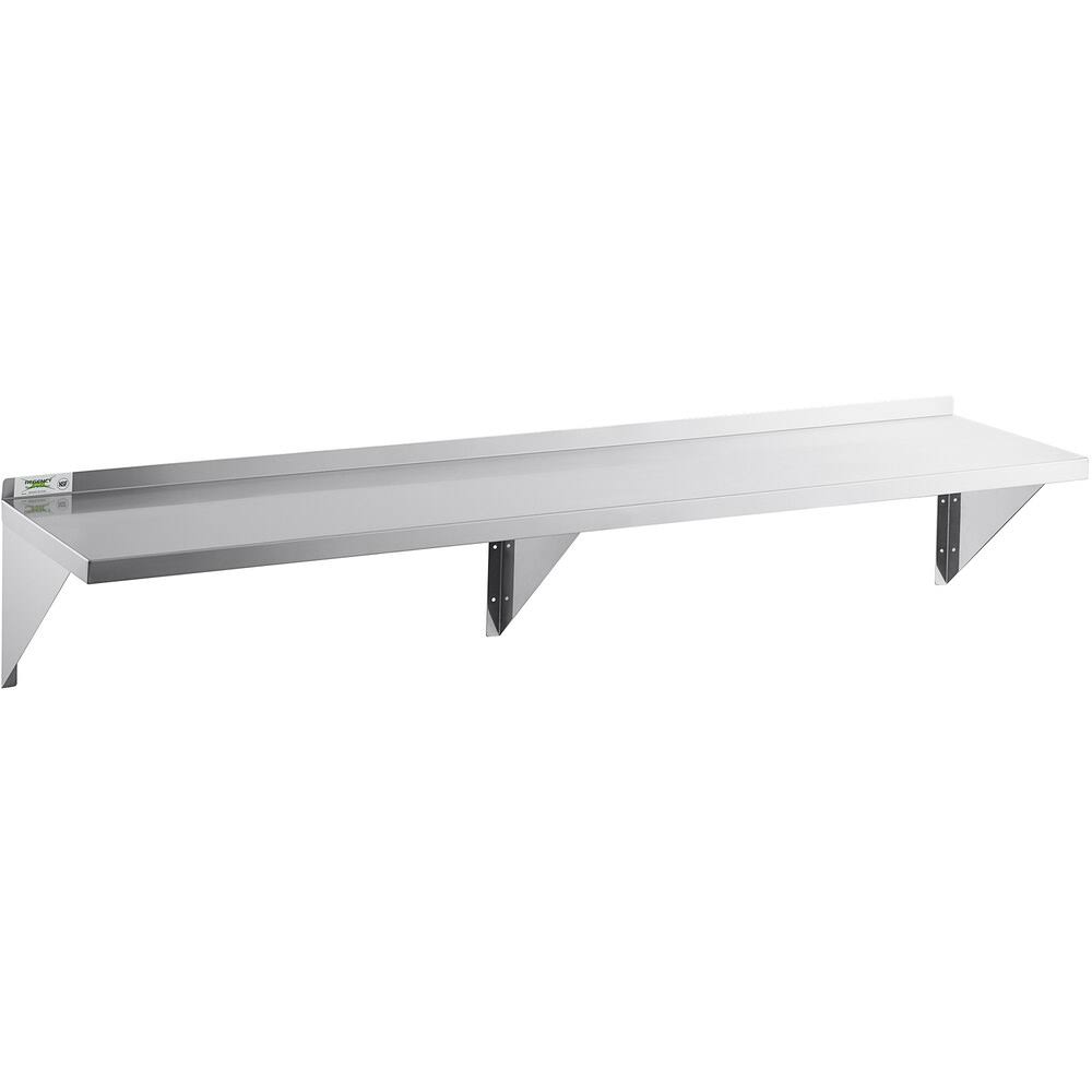 16 Gauge Stainless Steel Heavy Duty Wall Shelf R462861