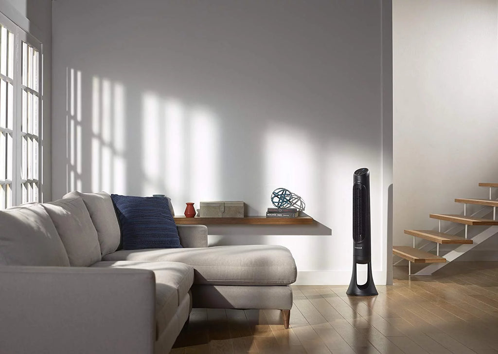 Black Oscillating Electric Tower Fan Z647