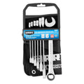 7-Piece SAE Ratcheting Wrench Set with Tool Pouch U58256