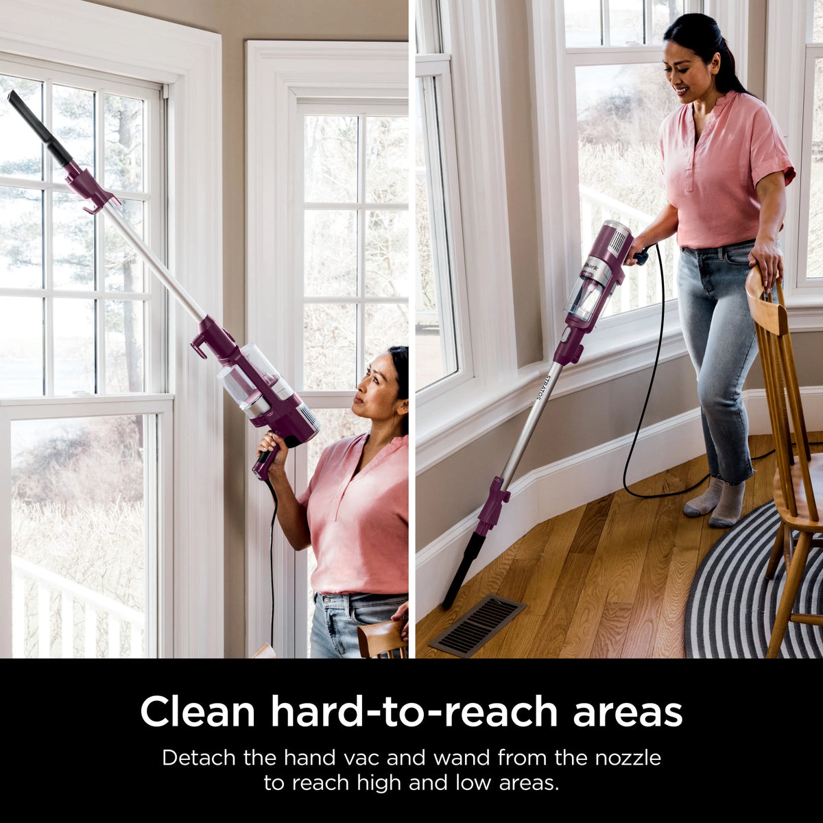 Corded Stick Vacuum with Self-Cleaning Brushroll R82807