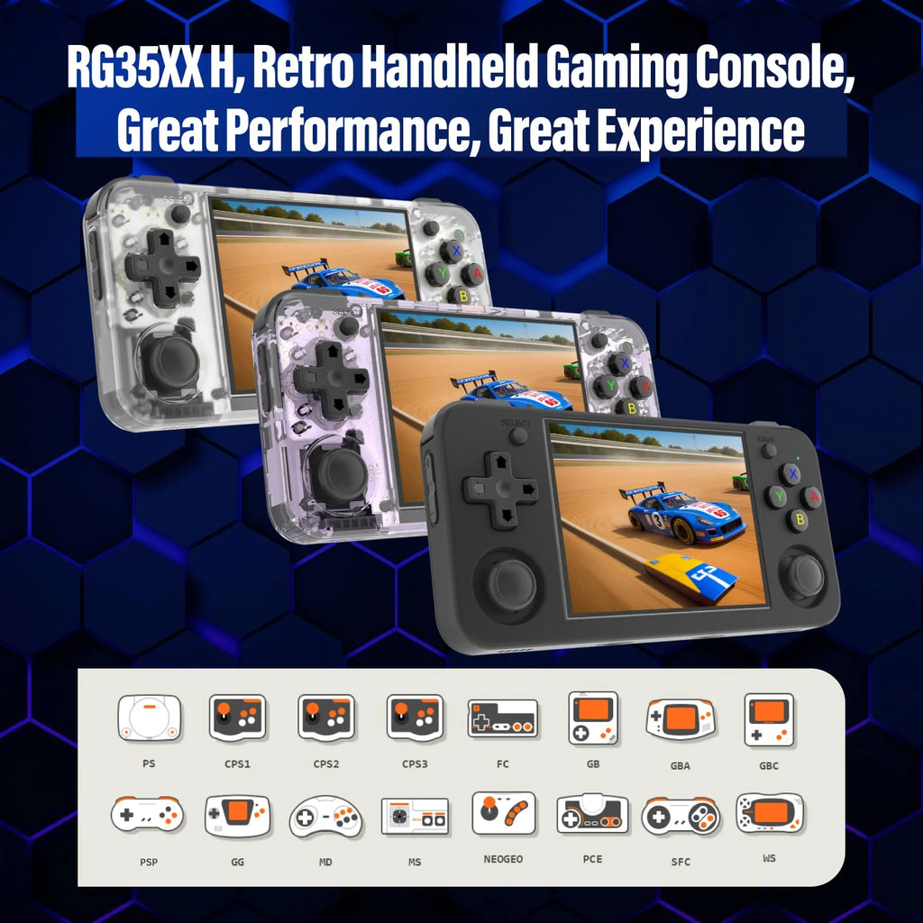 Purple Handheld Gaming Console with 64GTF Card E58590