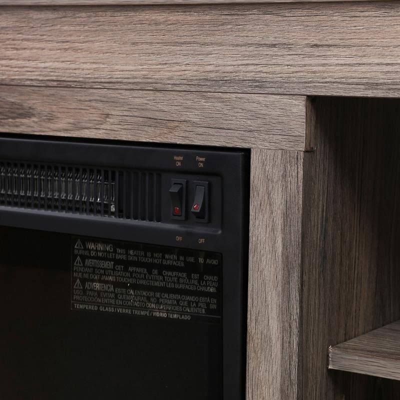 TV Stand with Electric Fireplace 43.3 E879036