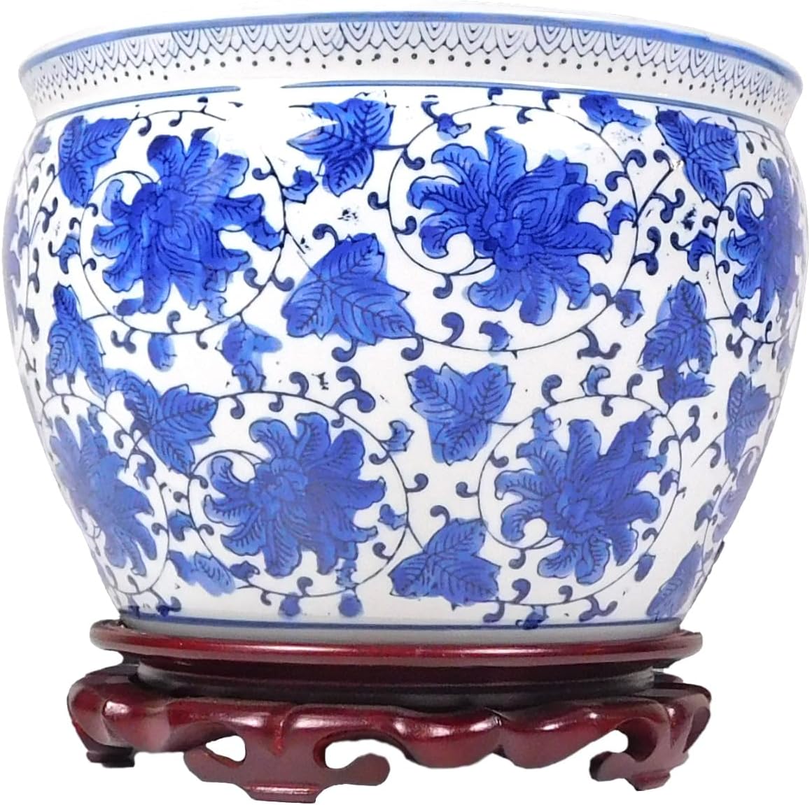 Blue and White Jardiniere S5377