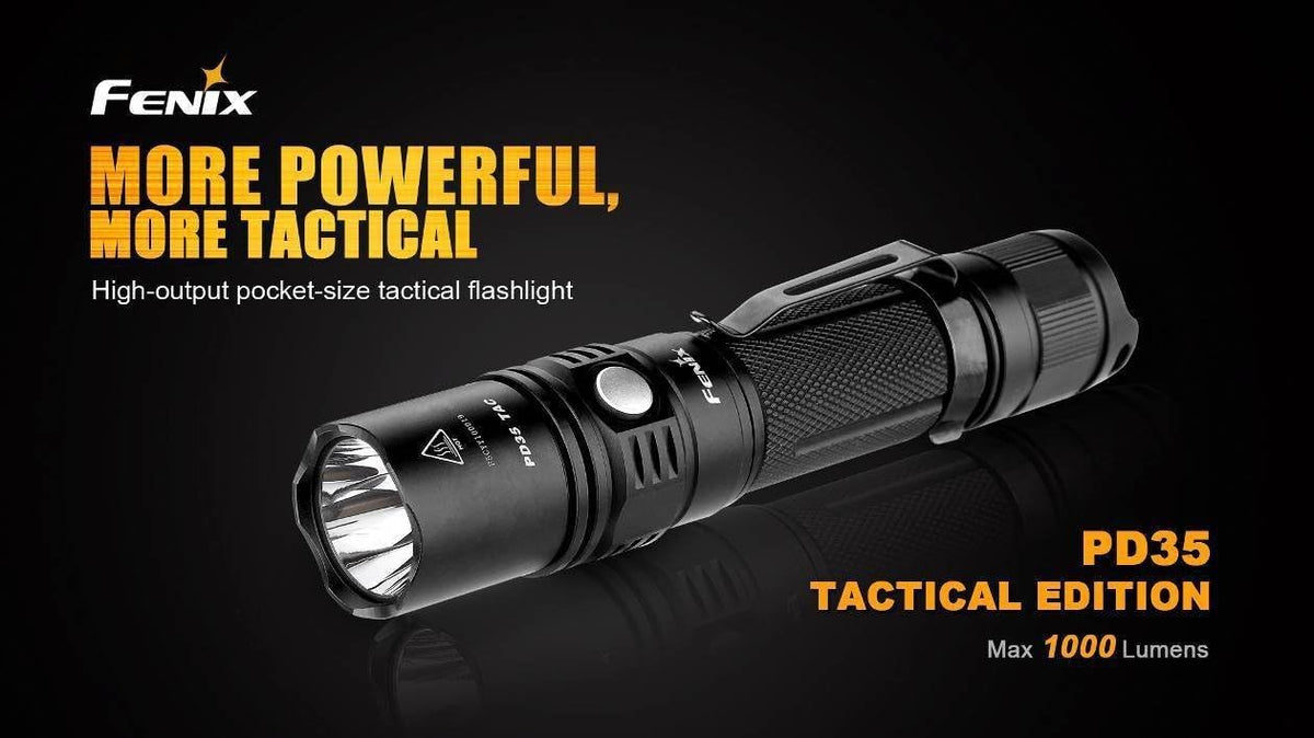 Tactical Flashlight with Pressure Switch and Two CR123A Lithium Batteries D726474