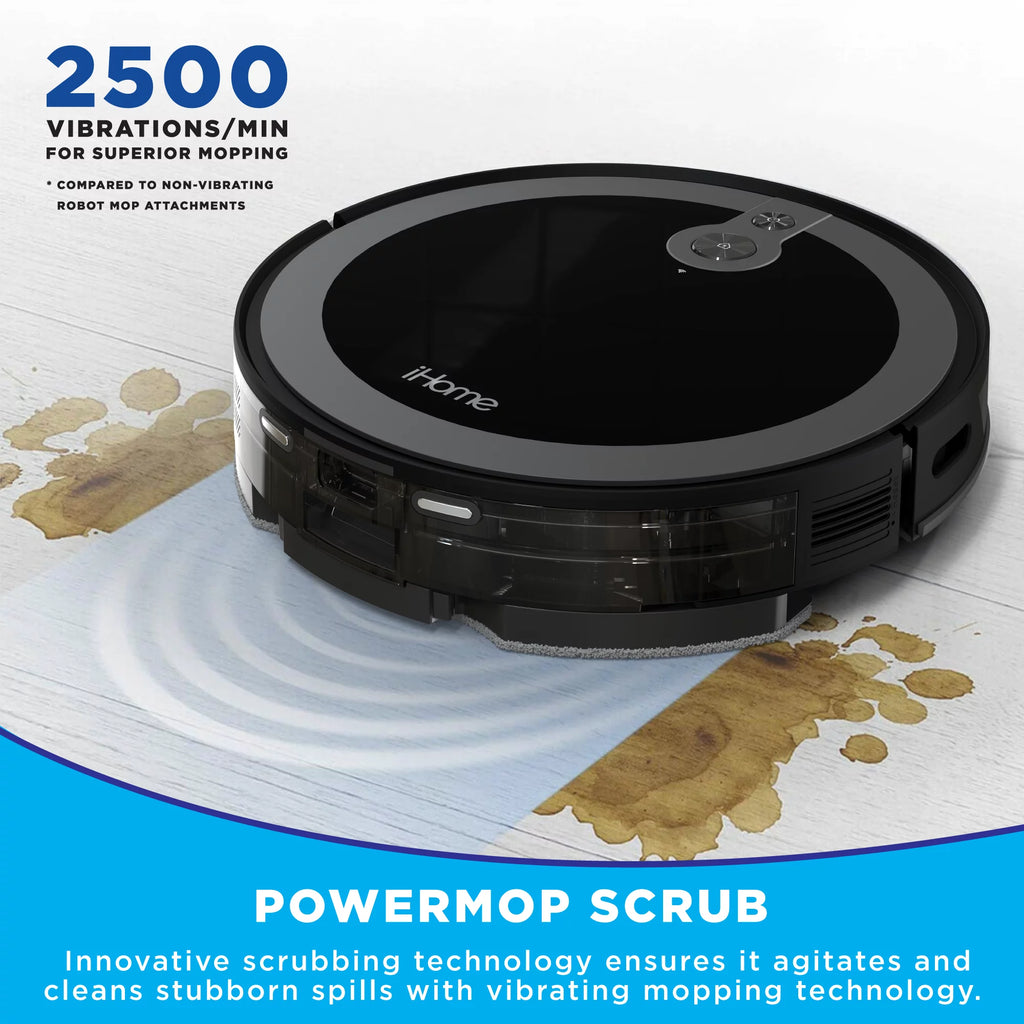 2-in-1 LIDAR Robot Vacuum and Vibrating Mop N466