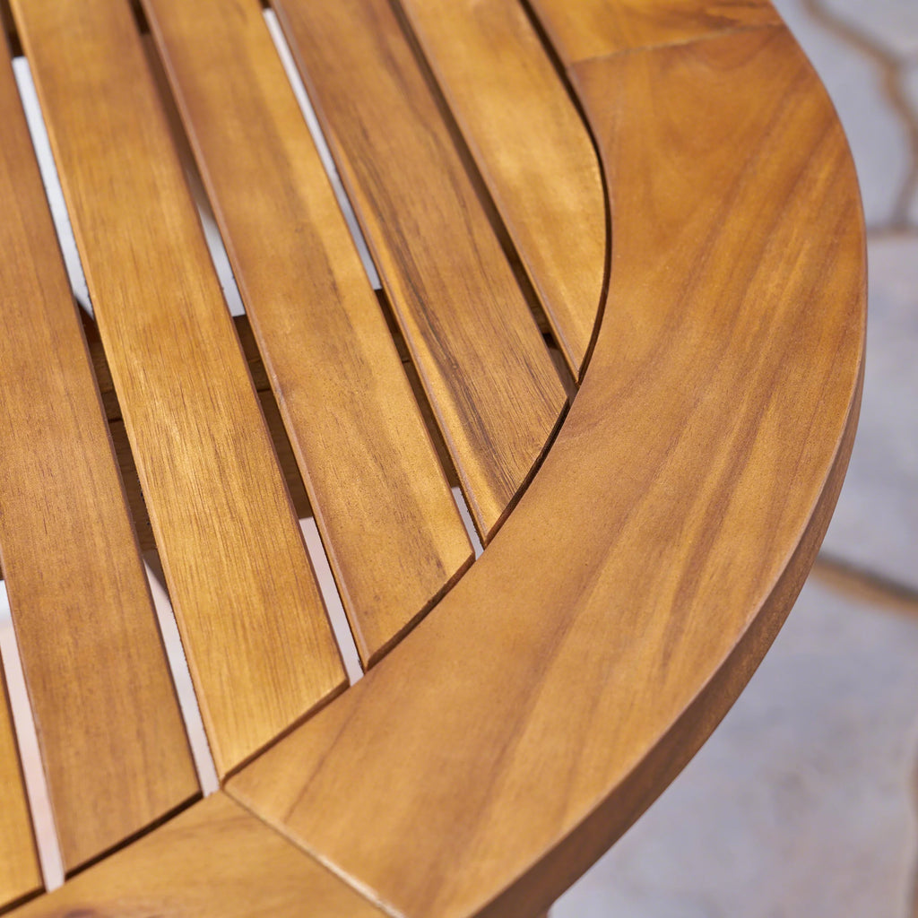 70" Oval Wooden Patio Dining Table X56903