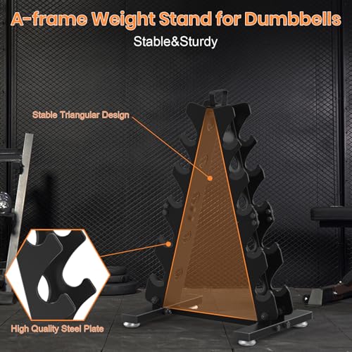 Dumbbell Rack Stand with Handle E852