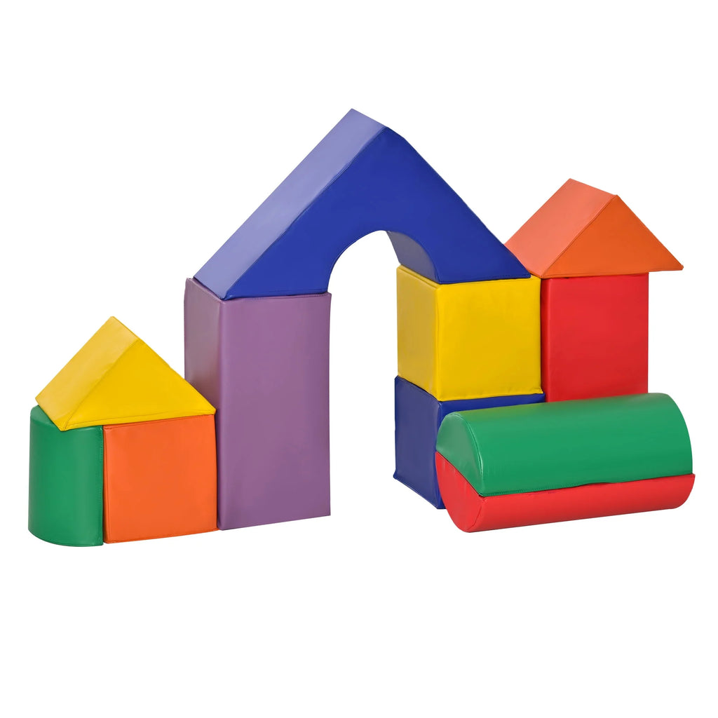 11-Piece Kids Crawl and Climb Soft Foam Play Set G910