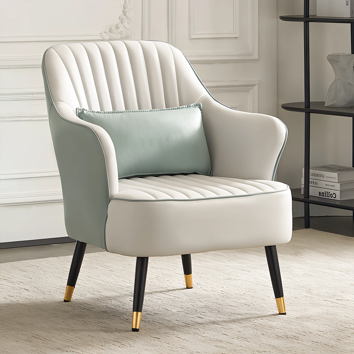 Cadet Blue Upholstered Accent Chair Z5375