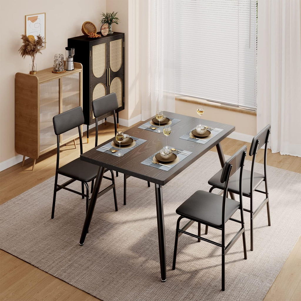 Dining Table Set for 4 with 4 Chairs M2743