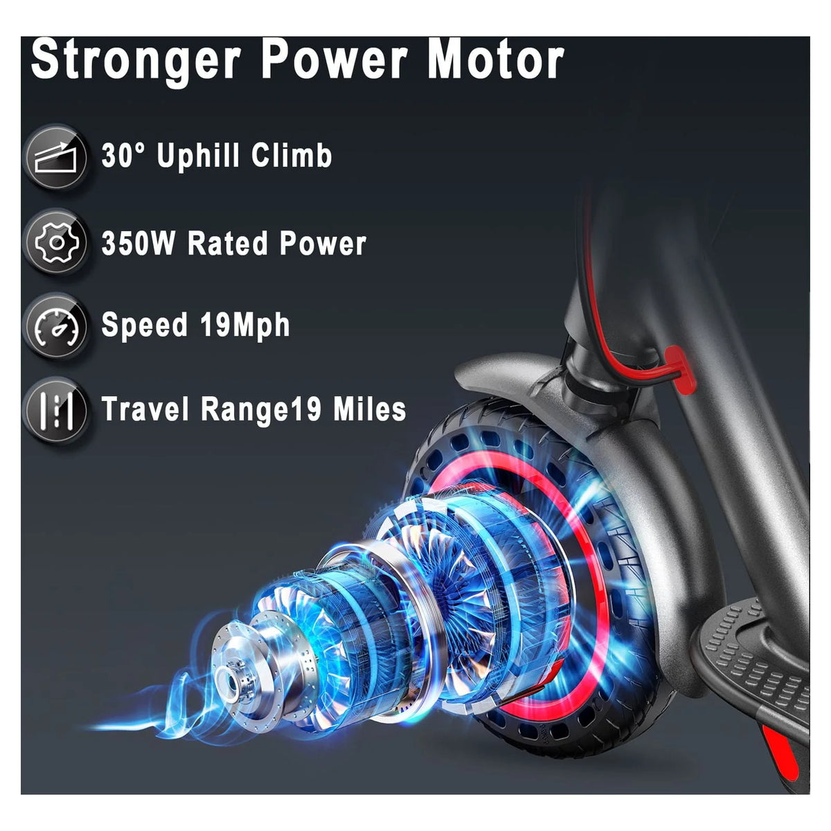 350W Foldable Electric Scooter Y551