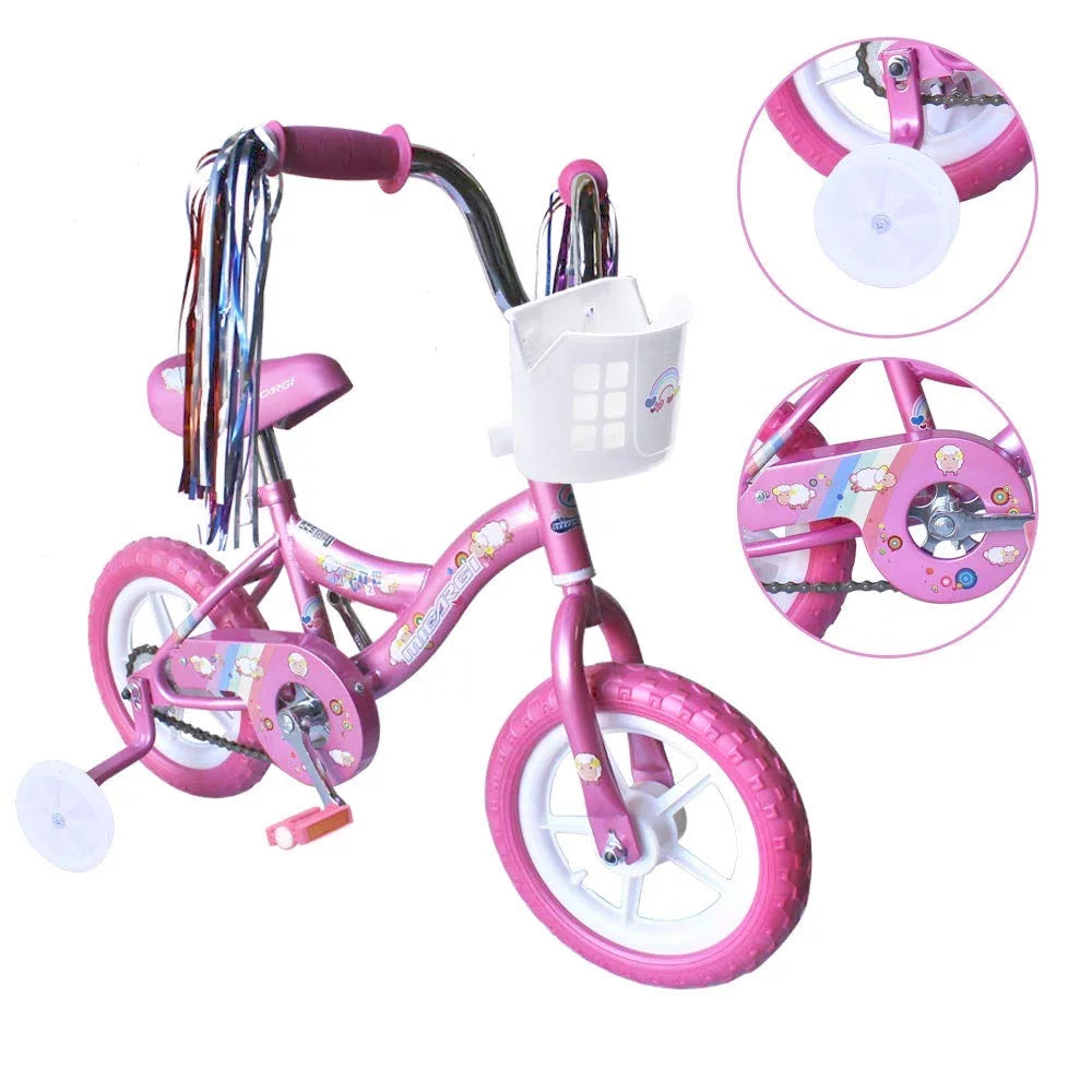 12 Kid's Beginner Bicycle Foam Tire Red T17767