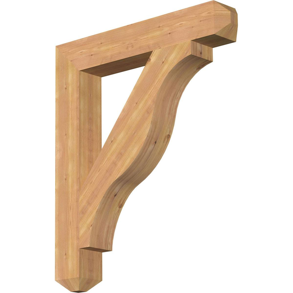 Western Red Cedar Smooth Bracket U273800