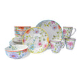 16 Piece Multicolor Dinnerware Set F5098