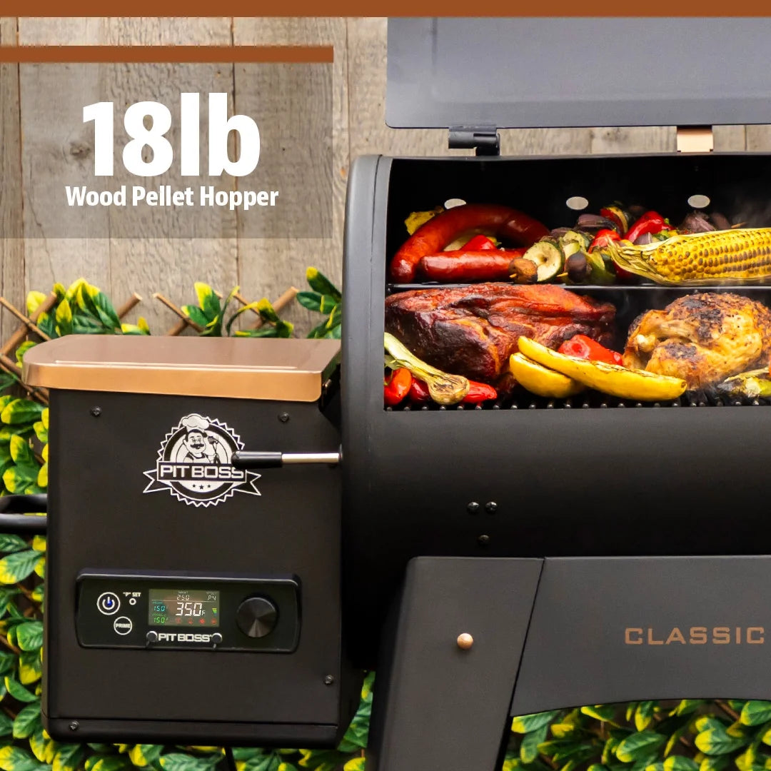 Wood Pellet Grill and Smoker P7944