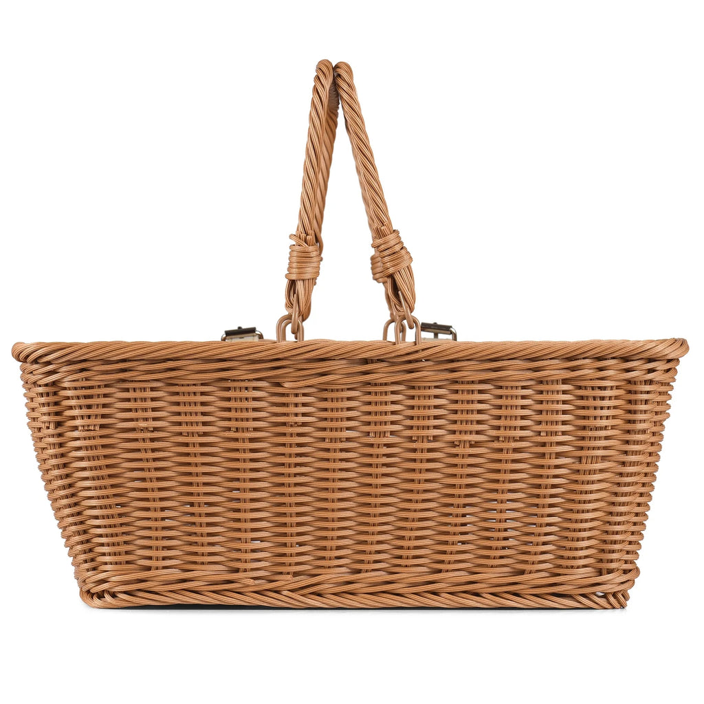 Hand Woven Wicker Bike Basket D8676