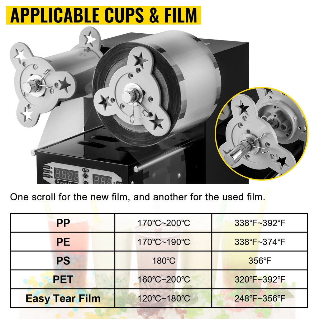 420W Fully Automatic Cup Sealing Machine J64366