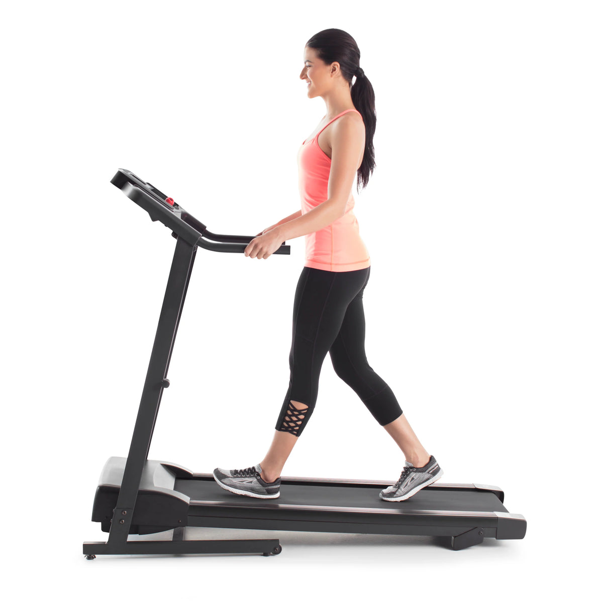 Folding Treadmill with 8 MPH QuickSpeed Controls J71207