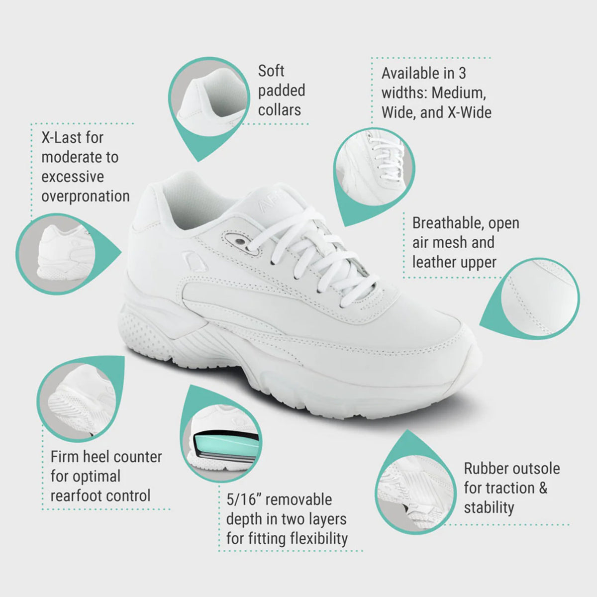White Lace Shoe Z501