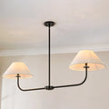 2-Light Dimmable Fabric Linear Pendant P292119