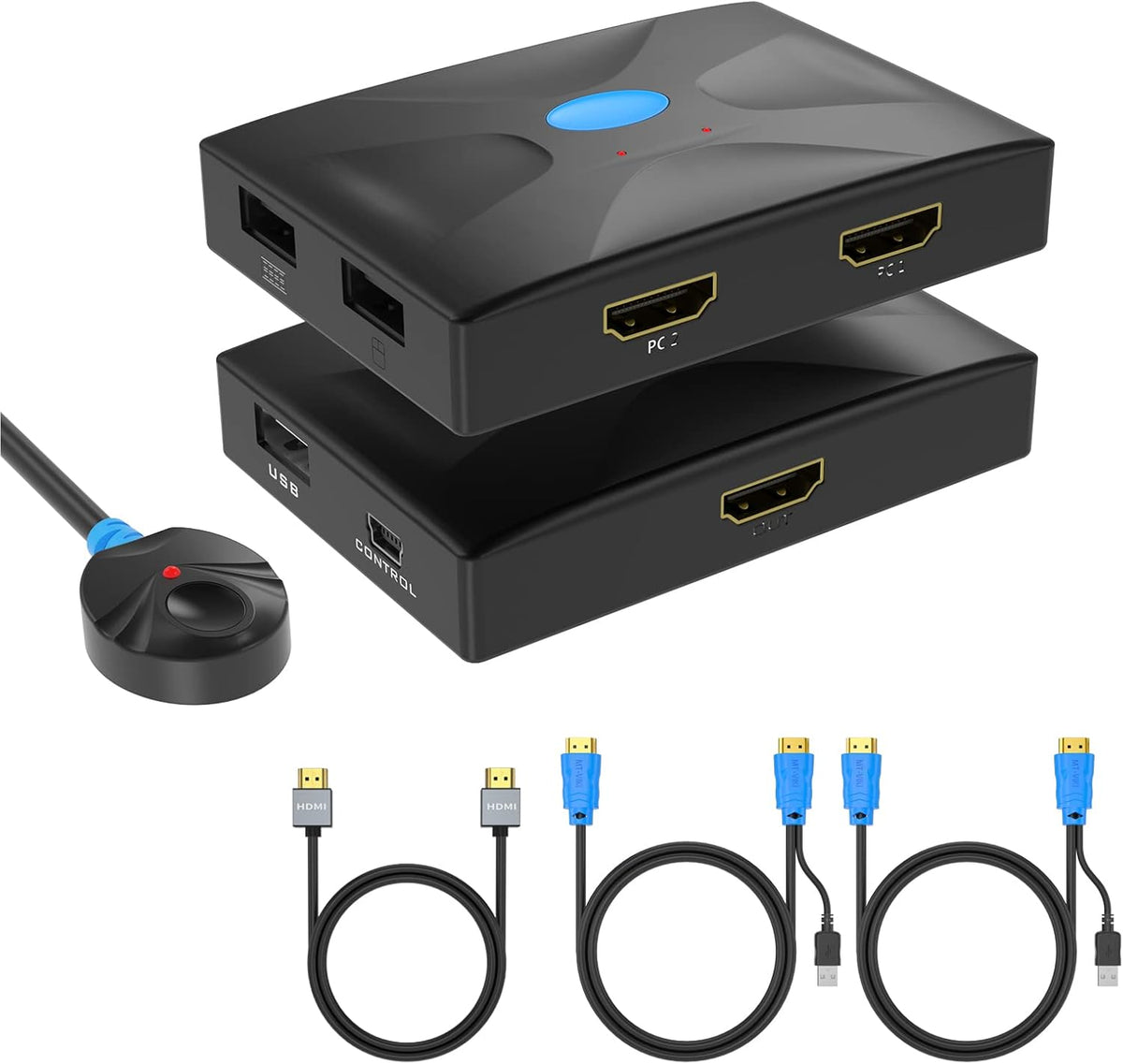8 Port HDMI KVM Switch 4K@30Hz N2481