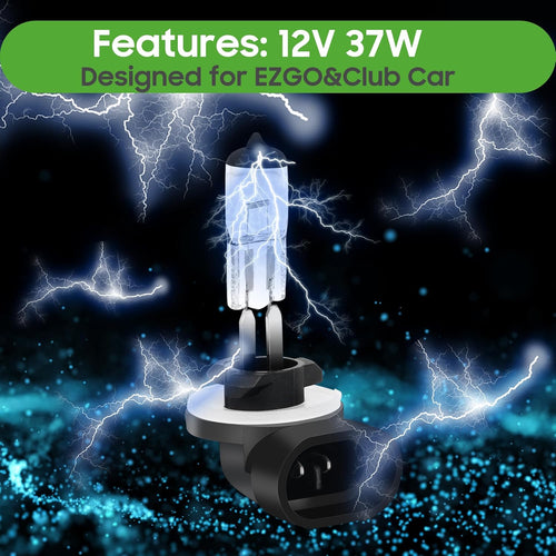 12V 37W Halogen Headlight Bulb 2 Pack Y9192