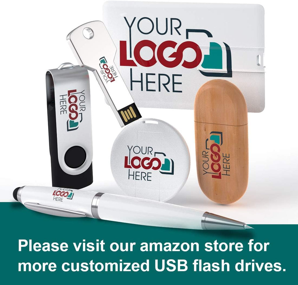 Custom Credit Card USB Flash Drive 512MB 100 Pack T2477