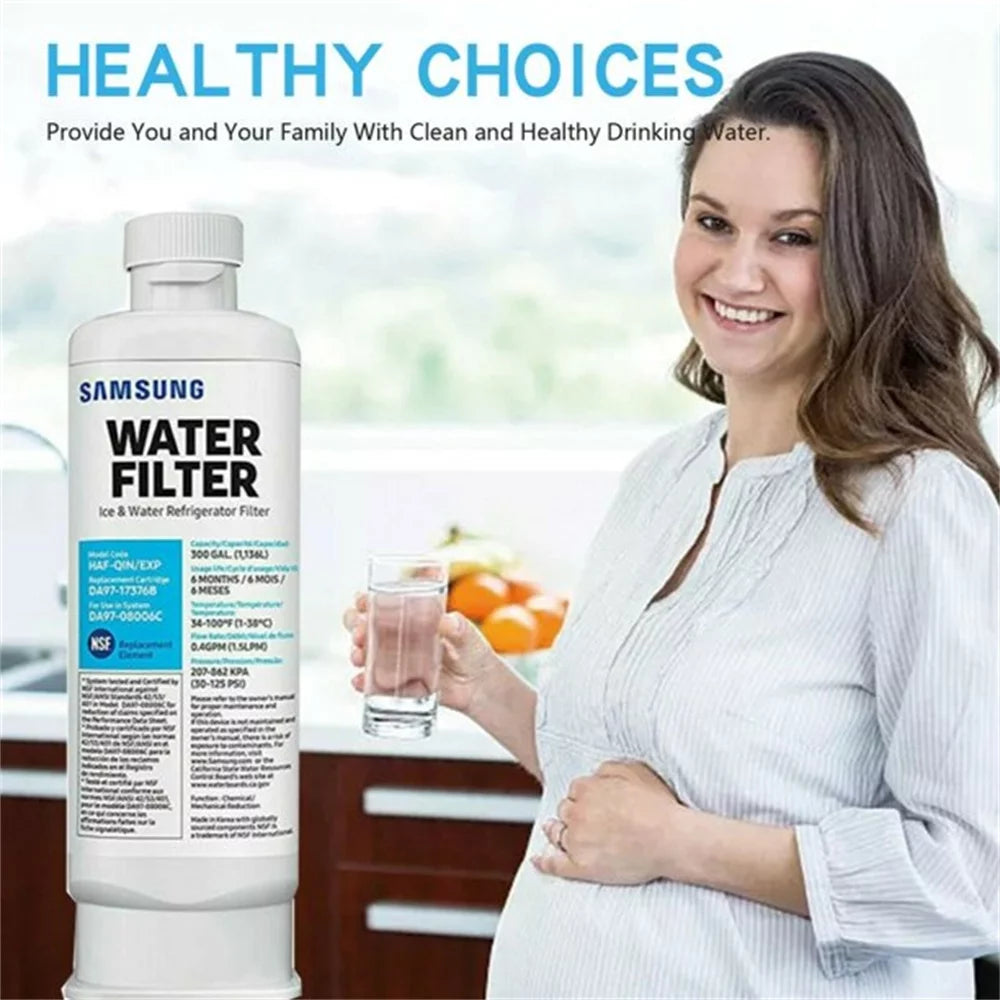 2 Pack Refrigerator Water Filter V717