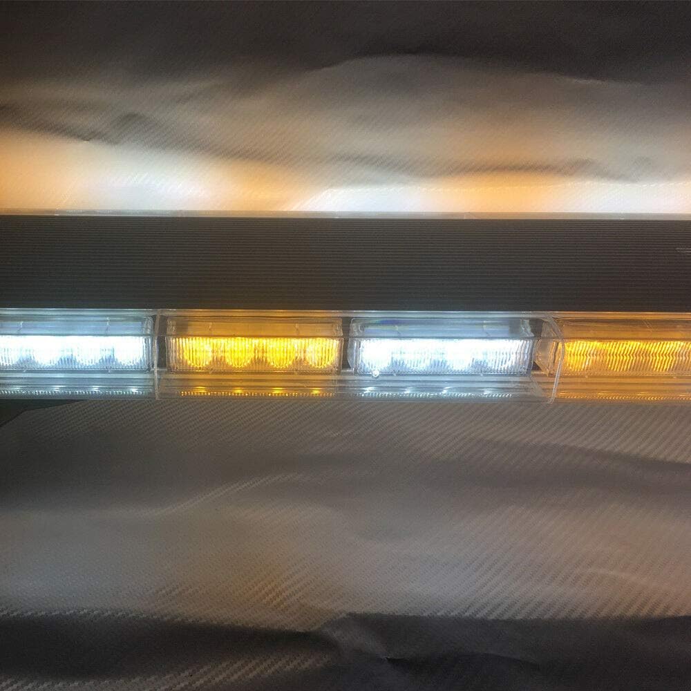 Amber White LED Emergency Strobe Light Bar O991963
