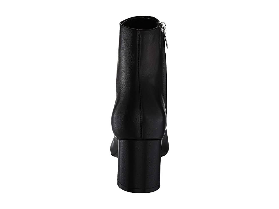 Black Leather Jarli Shoes M8682
