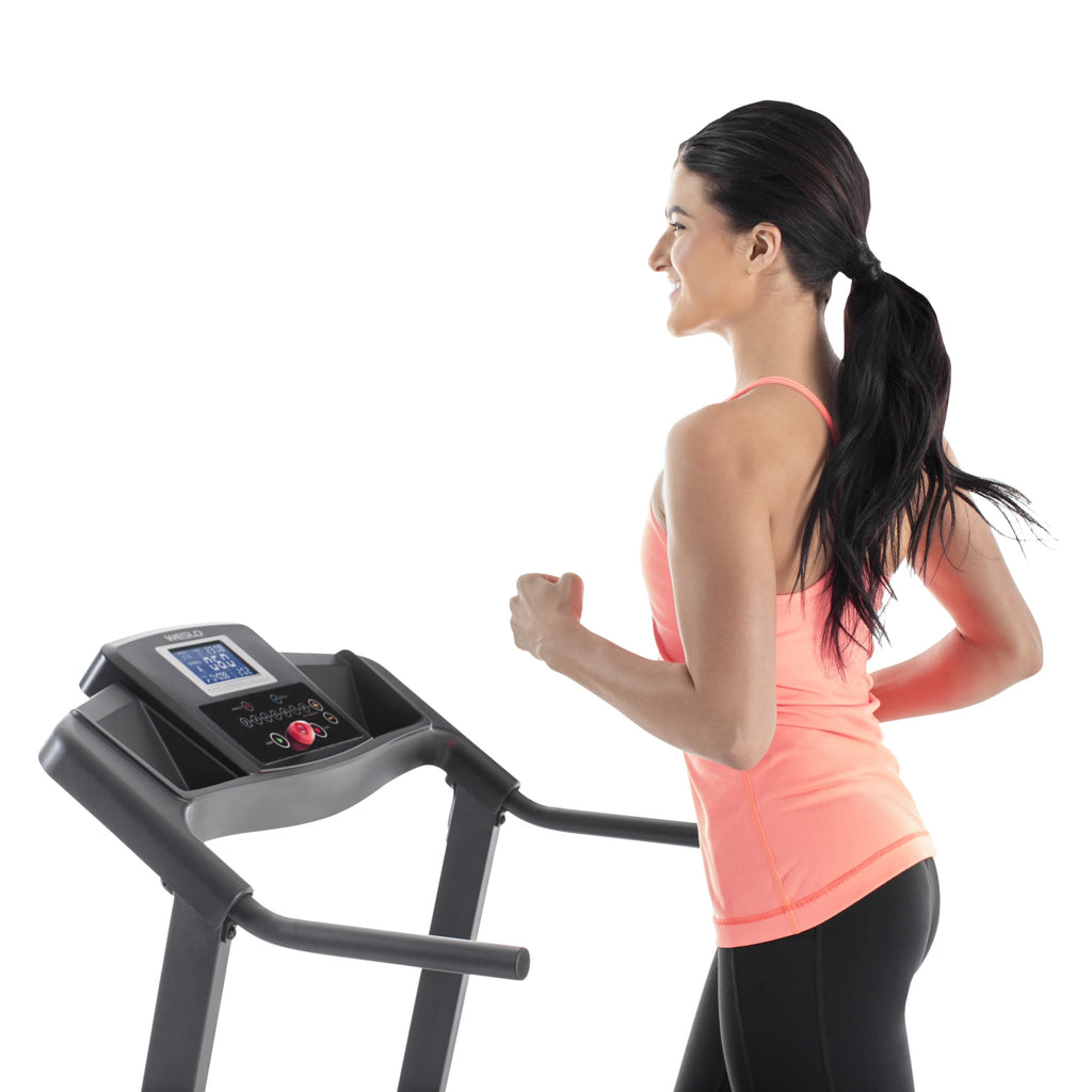 Folding Treadmill with 8 MPH QuickSpeed Controls J71207