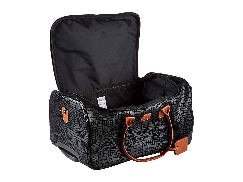Black Carry-On Rolling Duffle W1879