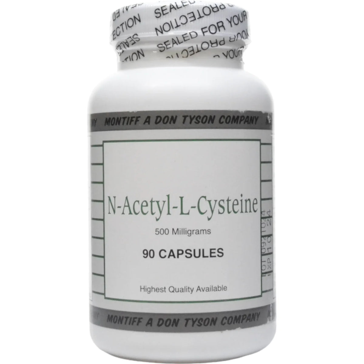 N-Acetyl-L-Cysteine 500 mg 90 caps N83952