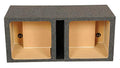 15" Dual Vented Square Subwoofer Enclosure Box T302785